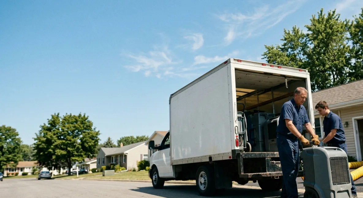 Water Damage Cleanup in Fletcher, OH near me